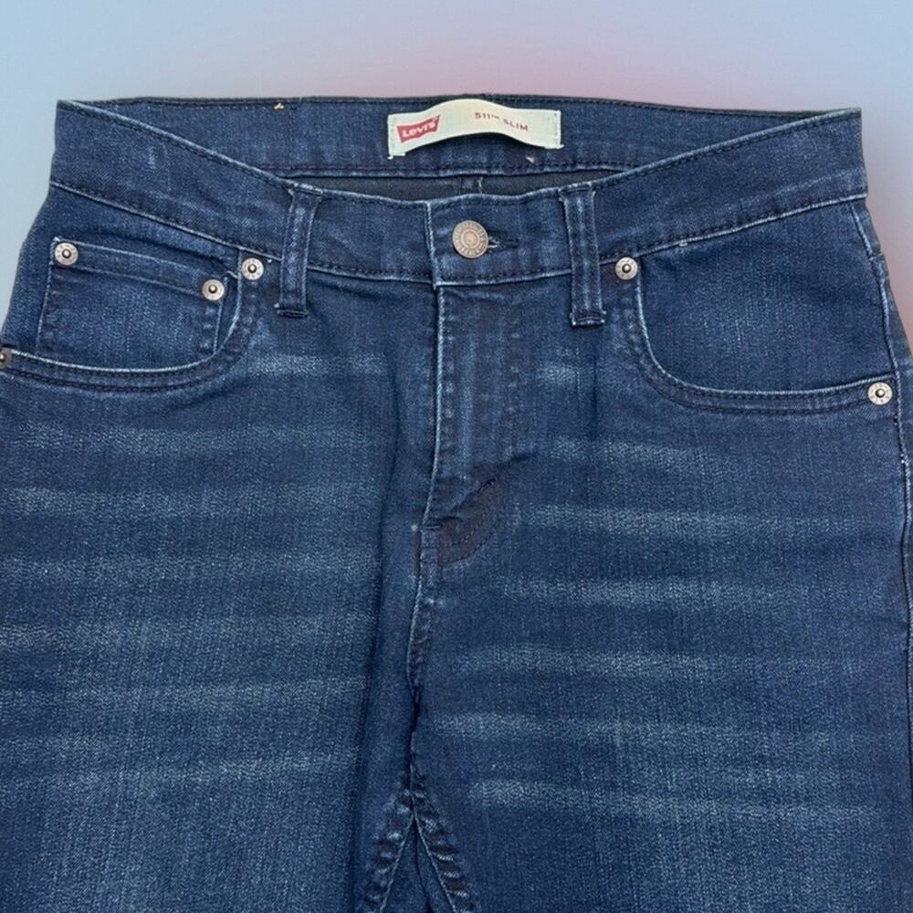 LEVI’S 511 Boy’s 16 Regular (28 x 30) SLIM Blue Jeans